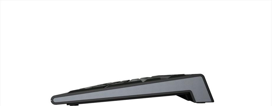 LogicKeyboard Largeprint ASTRA 2 Tastatur USB AZERTY Französisch Schwarz