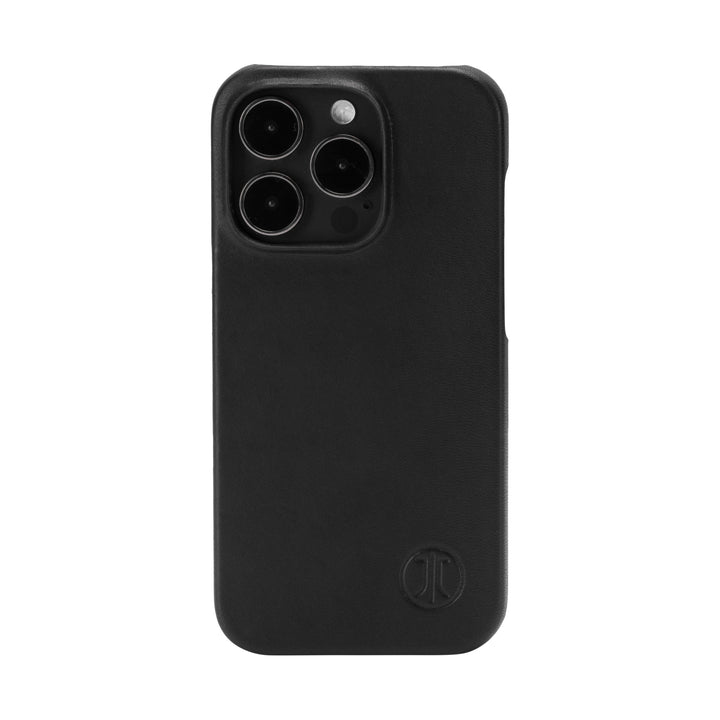 JT Berlin Kreuzberg Echtleder Backcase für Apple iPhone 14 Pro Max 6,7" Schwarz