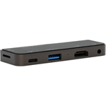 EXSYS EX-1222HM Notebook-Dockingstation & Portreplikator Kabelgebunden USB 3.2 Gen 1 (3.1 Gen 1) Type-C Anthrazit (EX-1222HM)