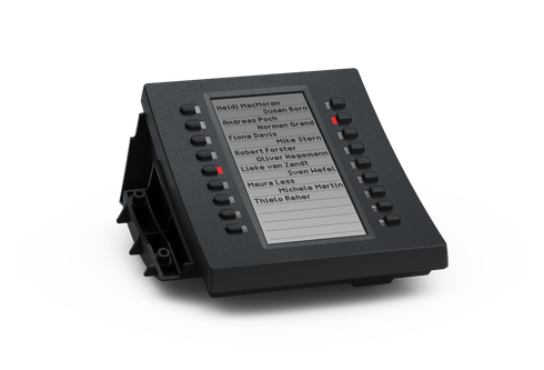SNOM D3 schwarz Tastenerweiterung für D315/D345/D375 18 konfigurierbare LED Tasten
