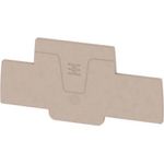 Weidmüller AEP 2T 2.5 Abschlussplatte beige f.APGTB2.5T A2T2.5 1547690000 1Stk. (1547690000)
