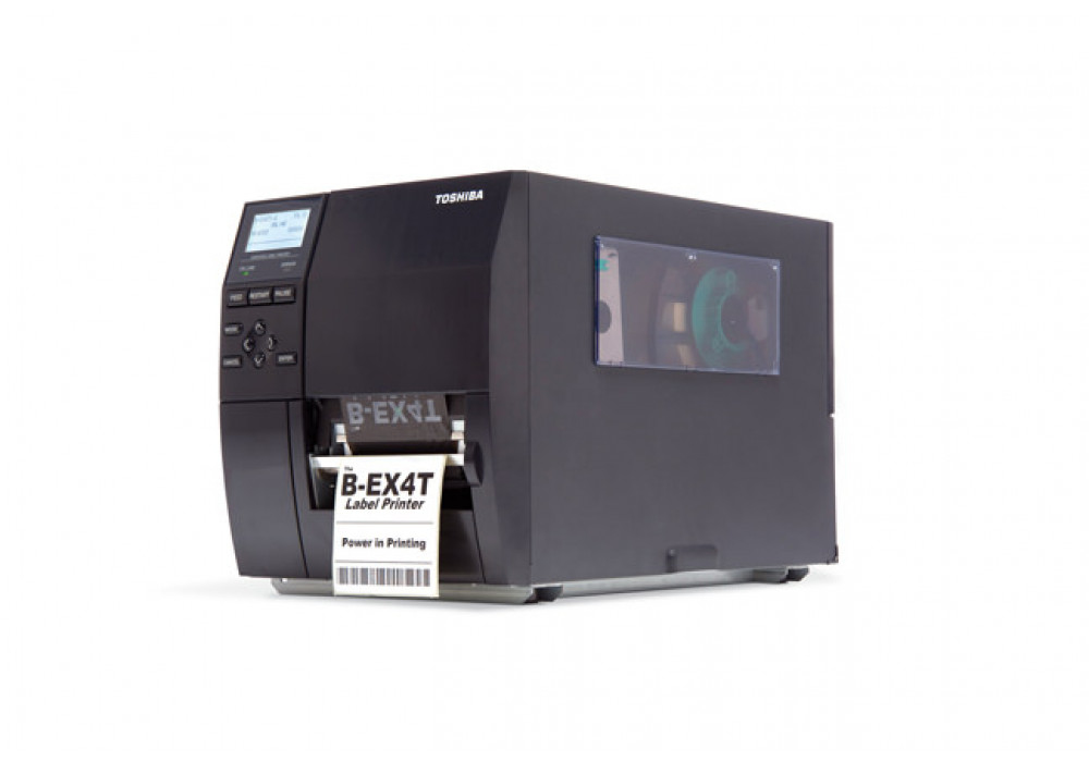 Toshiba TEC B B-EX4T1-TS12-QM-R Etikettendrucker Thermodirekt/Thermotransfer 305 dpi USB LAN Schwarz