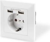 Digitus Socket with 2 USB ports (DA-70613)