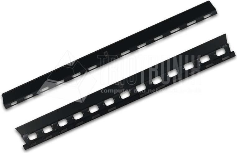 Wirewin 48,30cm (19") Vertikale Kabelführungsschienen, schwarz RAL9005 (VCO 32U BL)