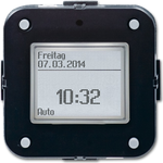 Busch-Jaeger 6456-101. Produkttyp: Jalousiesteuerung, Produktfarbe: Schwarz, Schutzart (IP-Code): IP20. Breite: 63 mm, Höhe: 63 mm (2CKA006410A0398)