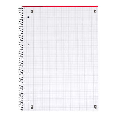 Oxford 100050361 Collegeblock A4 kariert 80 Blatt Rot