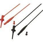 Voltcraft MSL-528 Messleitung 4 mm Sicherheits-Stecker 1.2 m Rot Schwarz 1 Paar (VC-17182160)