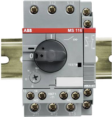 ABB Motorschutzschalter einstellbar 690 V/AC 1.6 A MS 116-1,6 1 St. (1SAM 250 000 R1006)