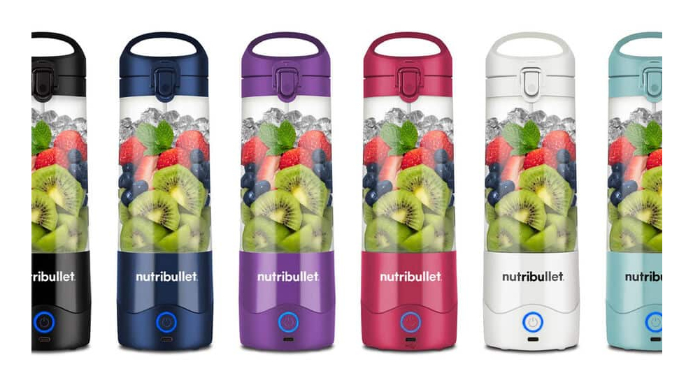 NutriBullet Tragbarer Standmixer NBP003B 0,475 l 14,8 W Akku Schwarz