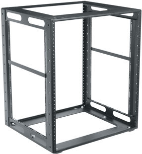 Middle Atlantic Products CFR Cabinet Frame Rack 45,70cm (18") 8U Freistehendes Gestell Grau (CFR-8-18)