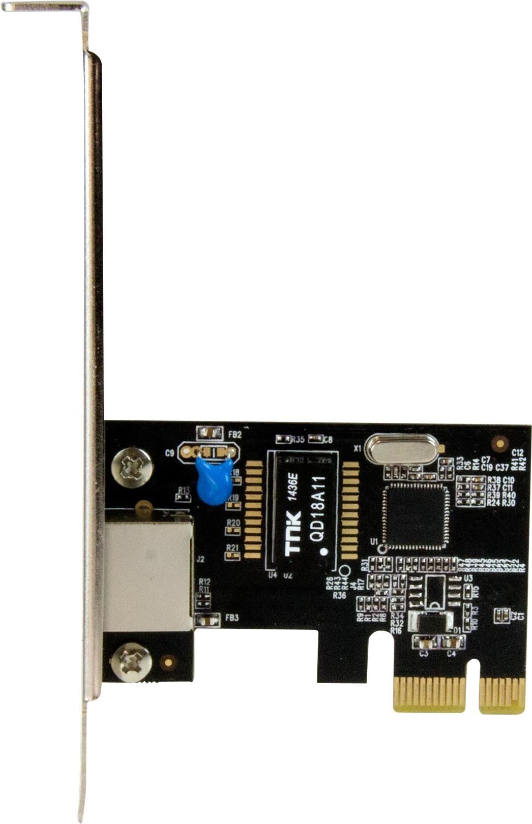 Startech 1 Port PCI Express Gigabit Ethernet Netzwerkkarte Intel I210 NIC PCIe x1 Low-Profile