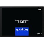 Goodram CX400 SSDPR-CX400-02T-G2 Internes Solid State Drive 2.5" 2,05 TB Serial ATA III 3D NAND (SSDPR-CX400-02T-G2)
