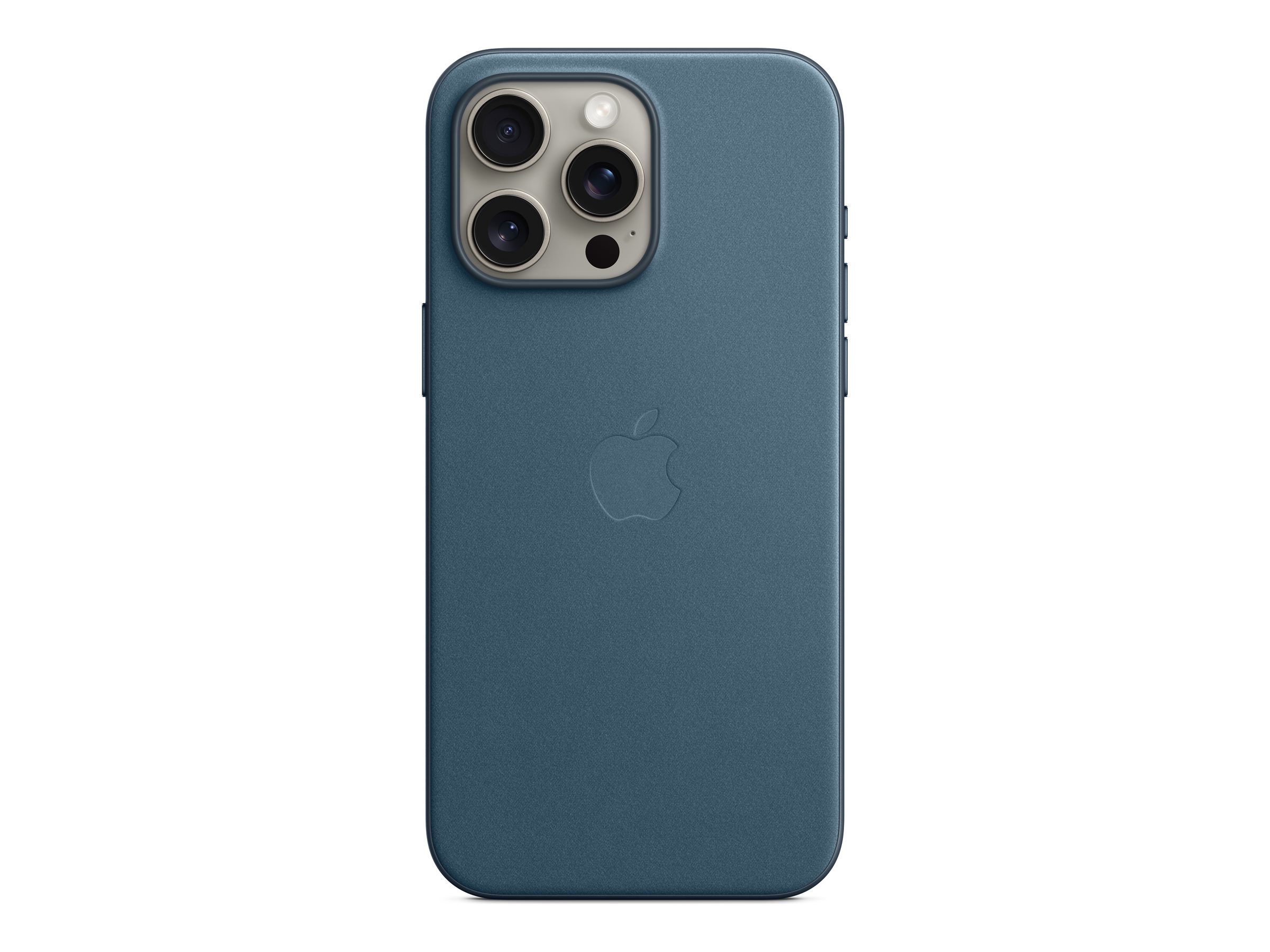 Apple FineWoven MagSafe Schutzabdeckung für iPhone 15 Pro Max 6,7" Pazifikblau