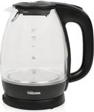 Tristar WK-3405 Wasserkocher Glas, Schwarz Fassungsvermögen: 1.7 l (WK-3405)