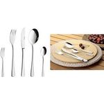 Esmeyer 30-teiliges Besteck "Stockholm", Edelstahl 18/10 hochglanz-poliert, 2,2 mm Materialstärke - 1 Stück (204-081)