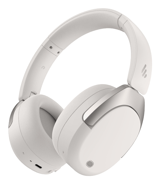 Edifier W830NB Over-Ear Bluetooth Kopfhörer mit ANC 94 h Akkulaufzeit USB Typ-C Sand Weiß