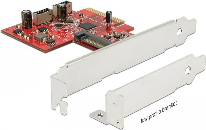 DeLock PCI Express Card > 2 x internal USB 3,1 Gen 2 (89906)