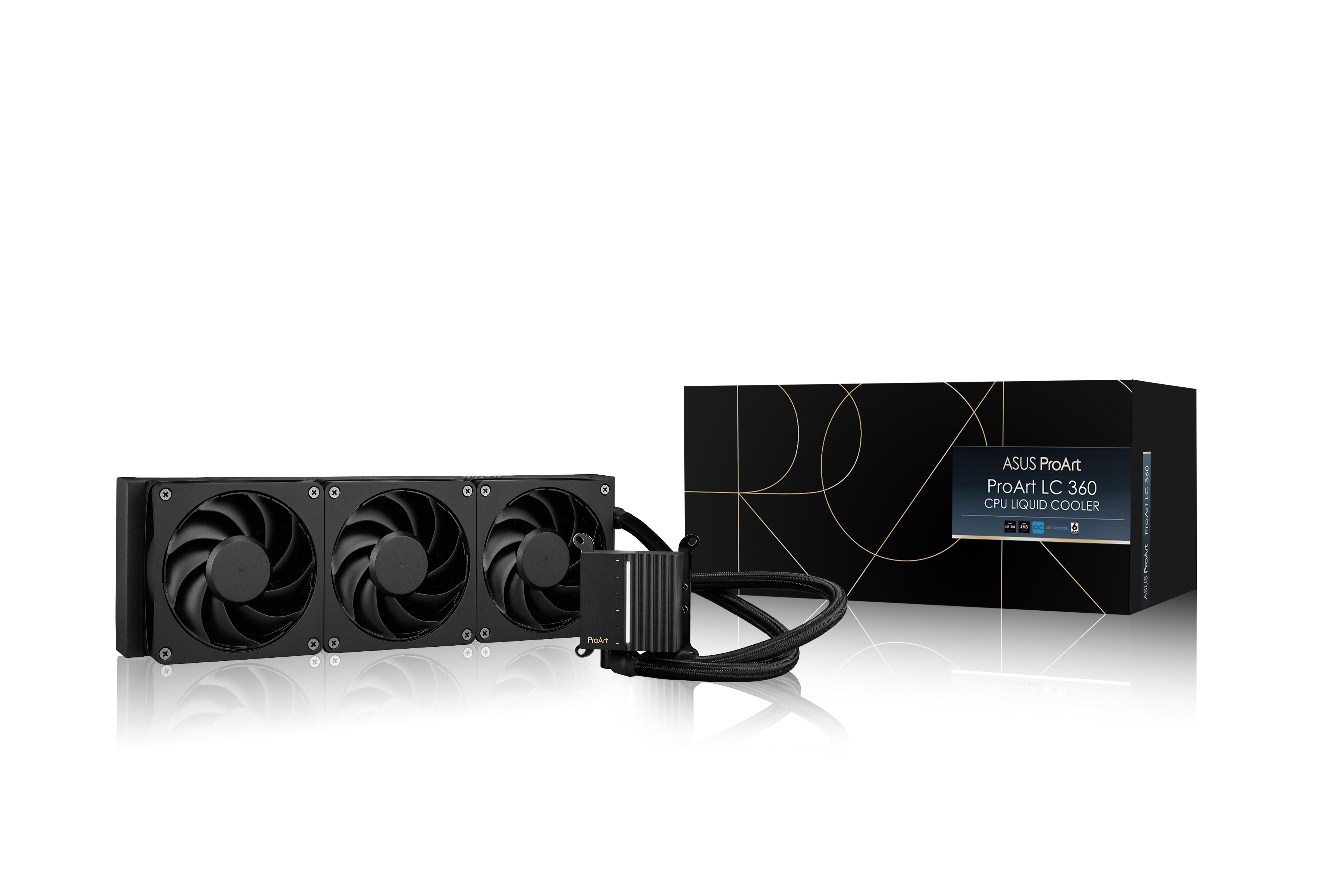 ASUS ProArt LC 360 Prozessor-Flüssigkeitskühlsystem 360 mm Schwarz