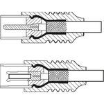 Goobay Antennenkabel (class A+, >95 dB), 3x geschirmt, 1.5 m, Weiß - Koax-Stecker > Koax-Buchse (vollständig geschirmt) (58807)
