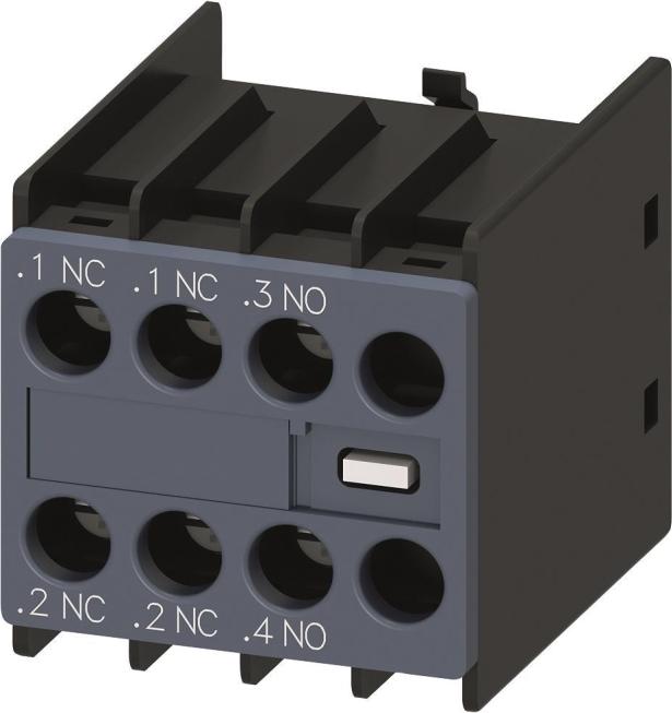 Siemens Hilfsschalterblock 2 Öffner + 1 Schliesser (3RH2911-1HA12)