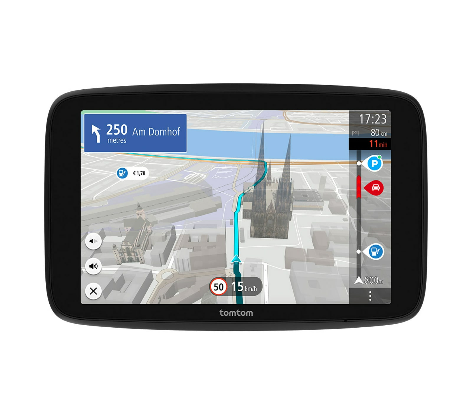 TomTom GO Navigator 7" 32 GB Flash 2 GB RAM Schwarz