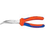 Knipex 26 25 200 Elektronik- u. Feinmechanik Flachrundzange 40° gebogen 200 mm