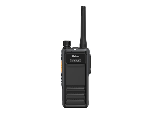 Hytera HP605 V1 Tragbares DMR-Funkgerät VHF 136–174 MHz 1024 Kanäle Schwarz