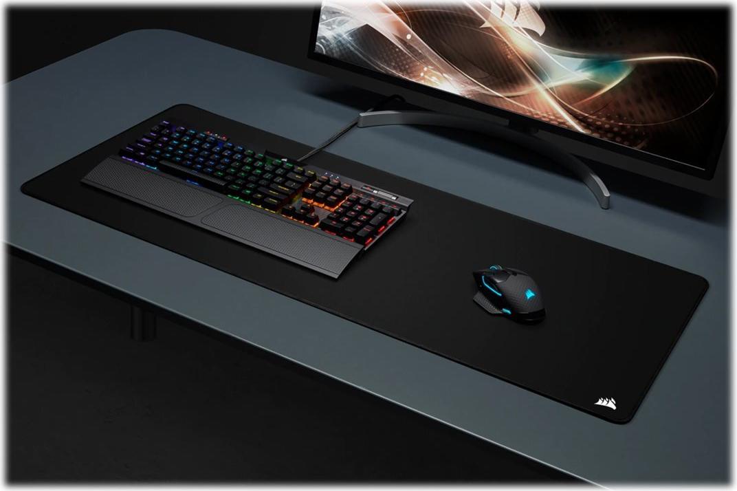 CORSAIR Gaming MM350 PRO Premium Extended XL Gaming-Mauspad 930 x 400 x 4 mm Schwarz