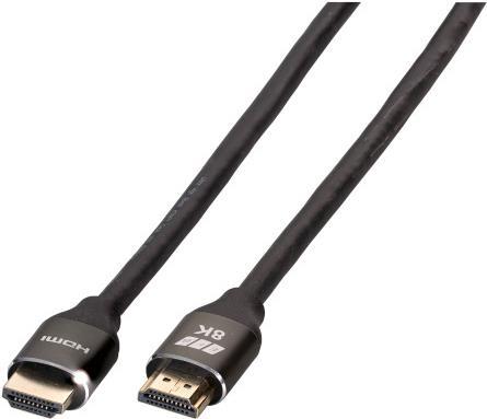 EFB-Elektronik Ultra HighSpeed HDMI+ Kabel with Ethernet 8K60Hz,A-A St-St, Premium Alumi Hersteller: EFB Elektronik (K5440HQSW.1)