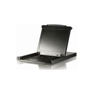 ATEN Arbeitskonsole 43 cm (17") mit integriertem KVM-Switch, PS/2 und USB (CL5708M (DE))