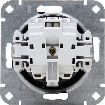 Kopp SCHUKO-Steckd. m.erh.Ber. 940050000 HK07 schwarz-matt 1 (940050000)