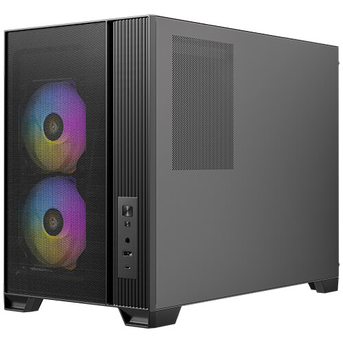 Antec FLUX Flux M Micro Tower Schwarz