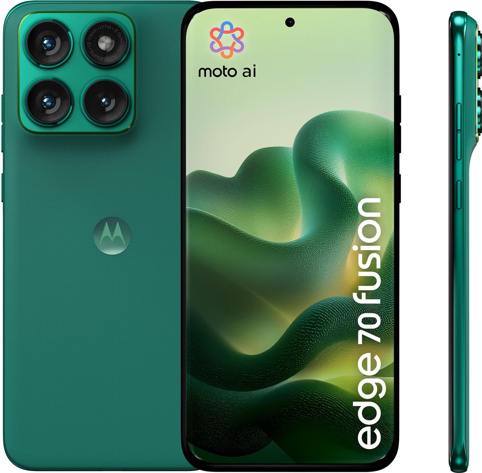 Motorola Edge 70 Fusion 5G Smartphone 6,78" 8 GB RAM 256 GB Pantone Sporting Green