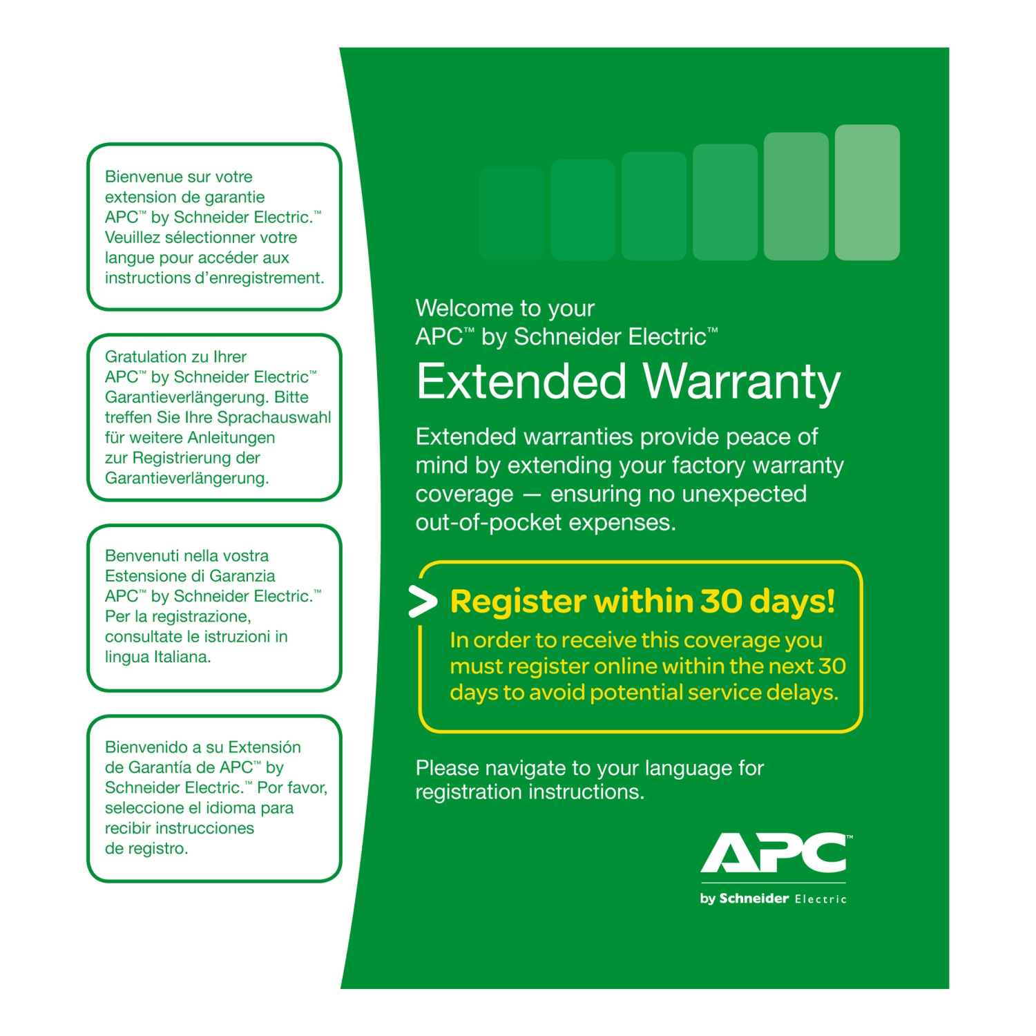 APC Extended Warranty Service Pack – 1 Jahr – Technischer Support 24/7