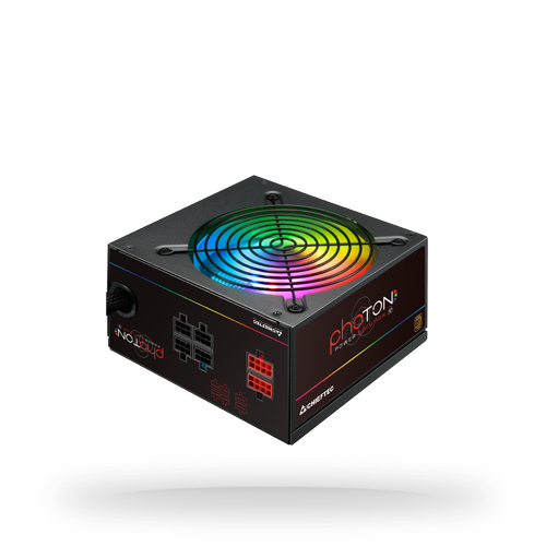 Chieftec Photon Series CTG-750C-RGB Netzteil 750 W 80 PLUS Bronze 120 mm RGB Schwarz