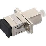 BlueOptics© Lichtwellenleiter Kupplung für OM4, G50/125µm Multimode LC/UPC-SC/UPC Simplex, Metall, Keramik Ferrule, IL unter 0.2dB, -40°C bis +85°C (SFC3132FK)