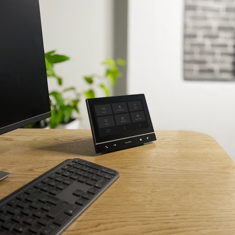 DoorBird A1103 7" IPS Video Innenstation Schwarz