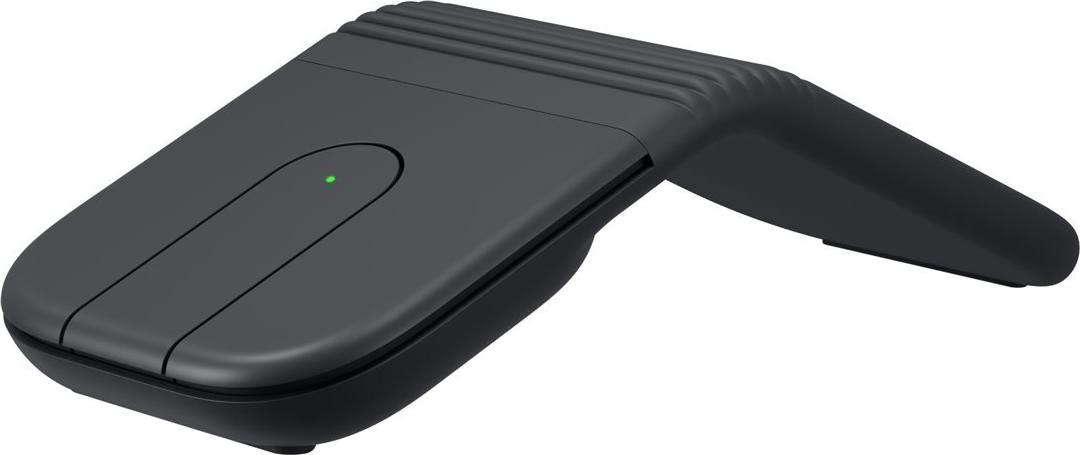 Logitech Mobi Fold Kabellose Bluetooth-Maus faltbar 4 Tasten 4000 DPI USB-C Graphit