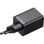 Baseus Super Si Pro Ladegerät USB + USB-C 30W - Schwarz (CCSUPP-E01)