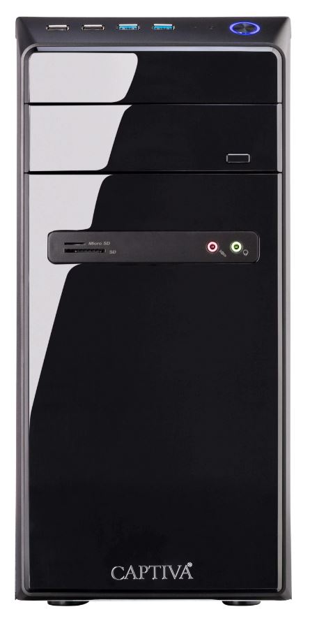 Captiva PC Power Starter I98-568 Business-PC (Intel i7-14700, 8GB RAM, 500GB SSD, WLAN, w/o OS)