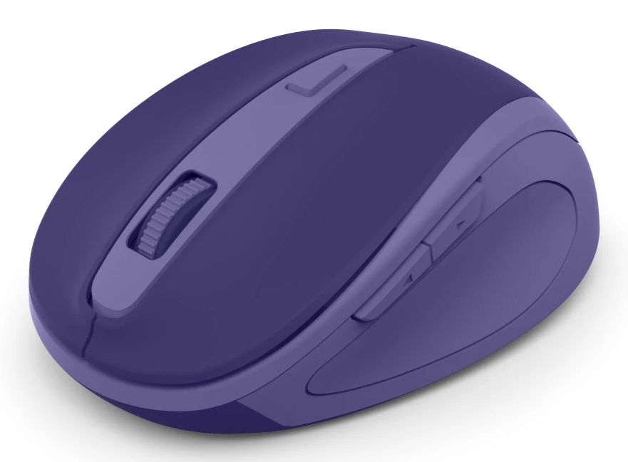 Hama Funkmaus WM-400 Ergonomisch Optisch 1600 DPI 6 Tasten Blau