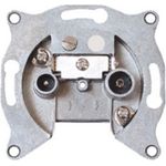 S/CONN maximum connectivity Antennensteckdose, BK+SAT, Stich, digi., DC, 2-fach, 1 dB (83904-1L)