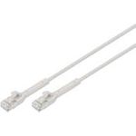 DIGITUS CAT 6A F-FTP abwinkelbares Patchkabel, Kupfer, 0,5 m, grau (DK-1632-A-005B)