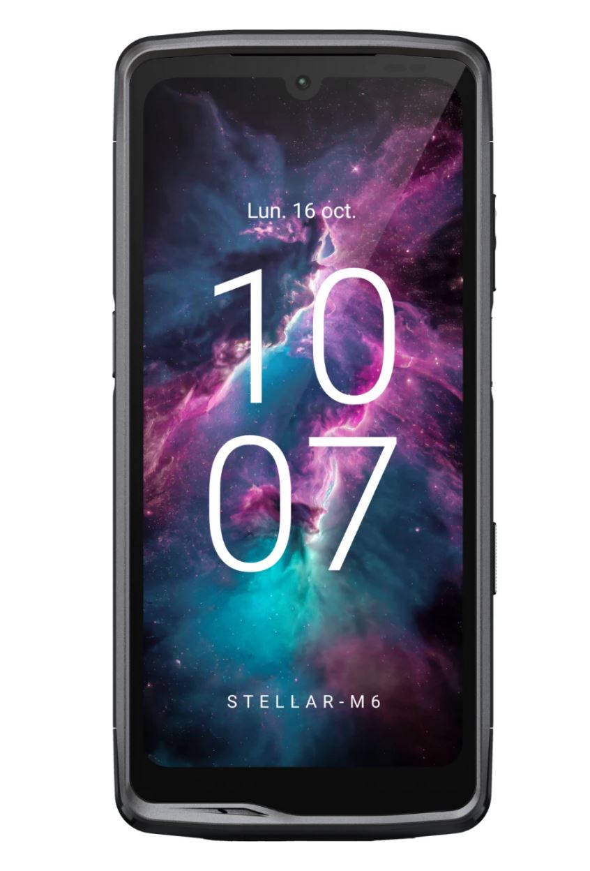 Crosscall STELLAR-M6 Outdoor Smartphone 128 GB 15.5 cm (6.1 Zoll) Schwarz Android 14 Dual-SIM [Energieklasse A] (1001053701872)