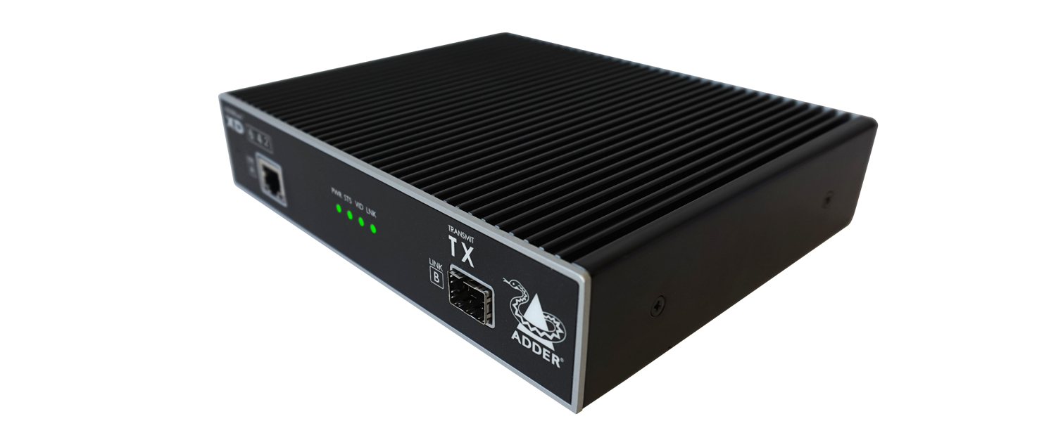 Adder Technology XD642P-DP KVM-Extender Set Sender & Empfänger 4000 m 4K DisplayPort Schwarz
