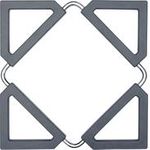 Lurch Topfuntersetzer Grau (70269)