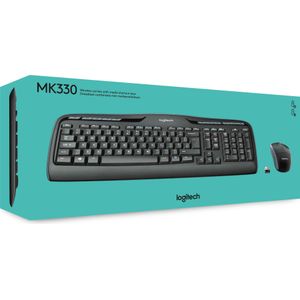 Logitech Wireless Combo MK330 - Tastatur-und-Maus-Set - kabellos - 2.4 GHz - ...