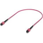 Ubiquiti Indoor OM4 multi-mode fiber B UPC connectors designed for 100G applications. 0.5M (UACC-OFC-MA-MPMP-0.5M)