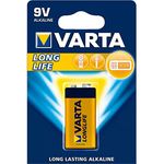 VARTA LONGLIFE Batterie E-Block (9V-Block) 1er (4122101411)