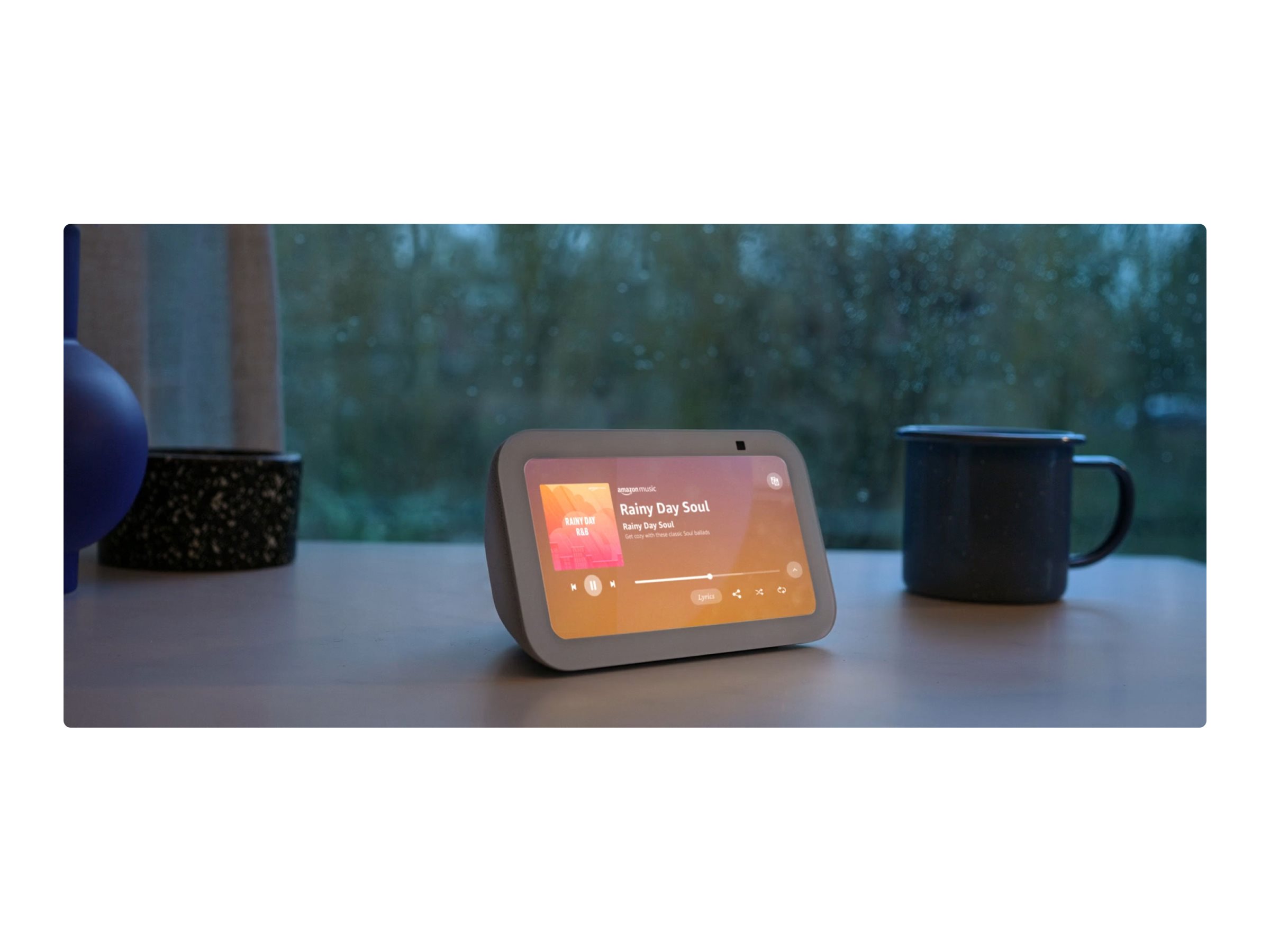 Amazon Echo Show 5 (3. Gen.) Smart-Display mit Alexa 5,5" Display Blue